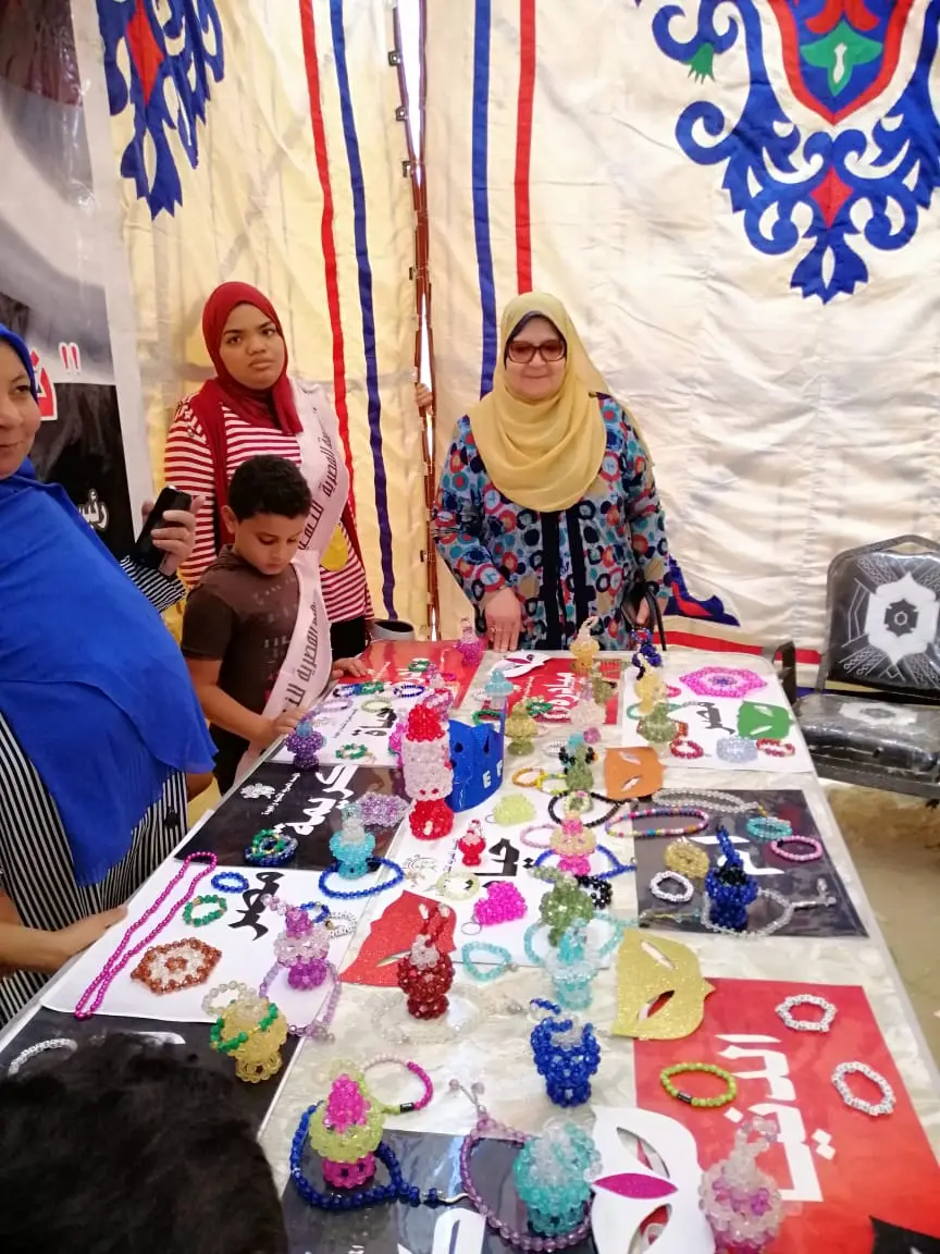 Photograph 8 from: The Foundation Exhibits Handicrafts Made by the Children and Families It Trained