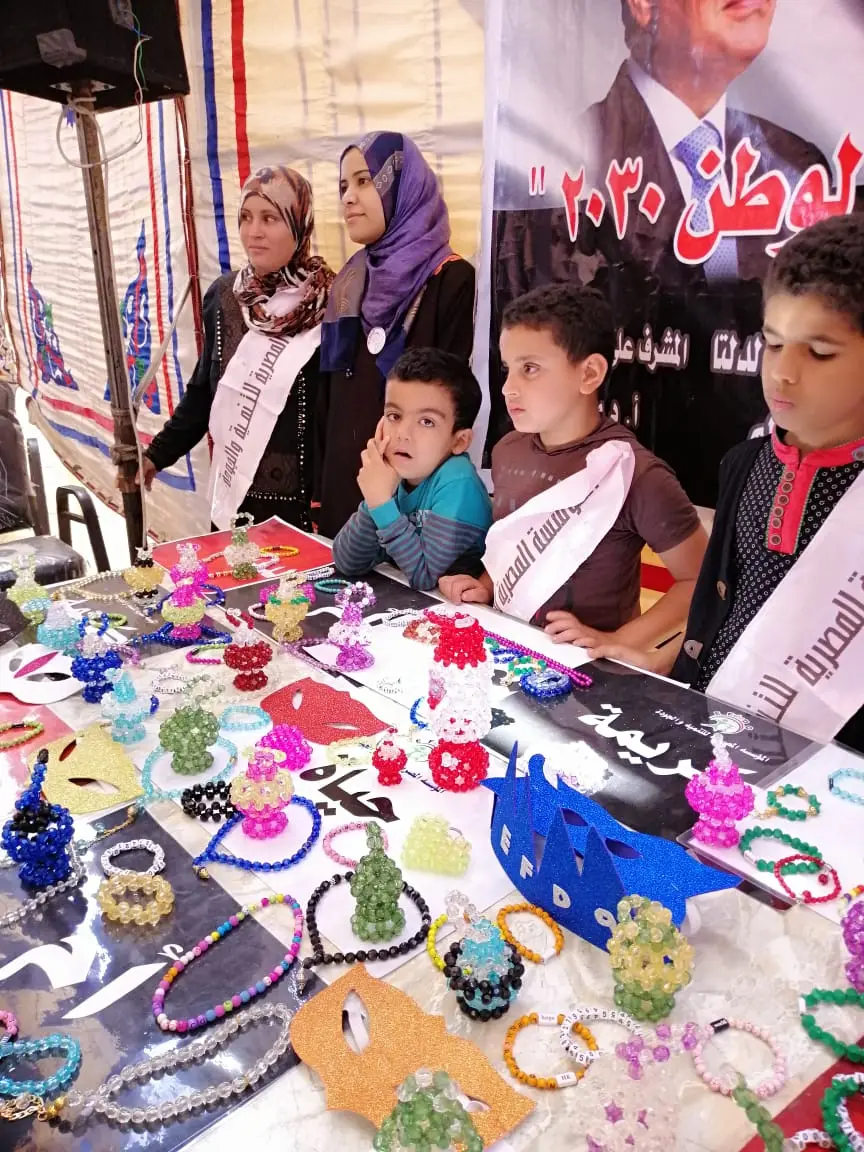 Photograph 10 from: The Foundation Exhibits Handicrafts Made by the Children and Families It Trained