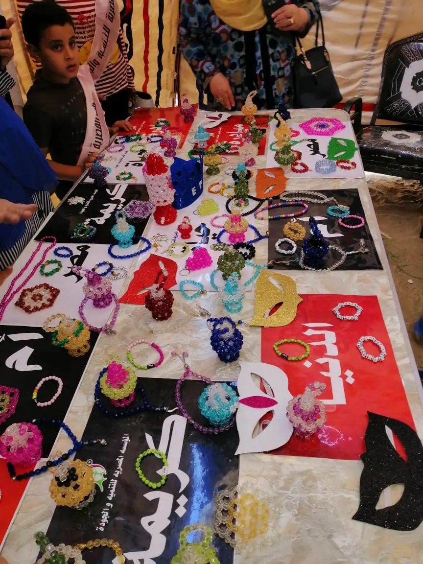 Photograph 5 from: The Foundation Exhibits Handicrafts Made by the Children and Families It Trained
