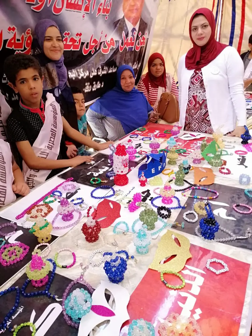 Photograph 7 from: The Foundation Exhibits Handicrafts Made by the Children and Families It Trained