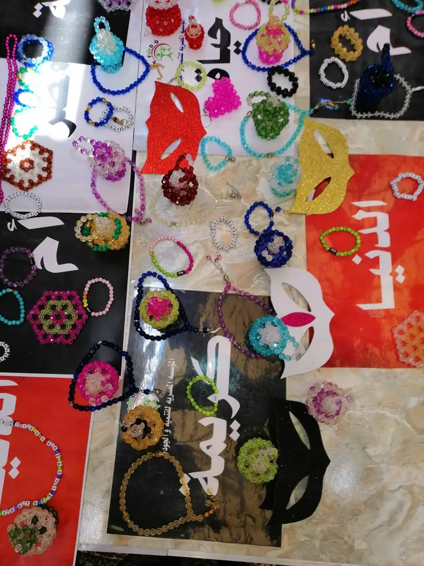Photograph 28 from: The Foundation Exhibits Handicrafts Made by the Children and Families It Trained