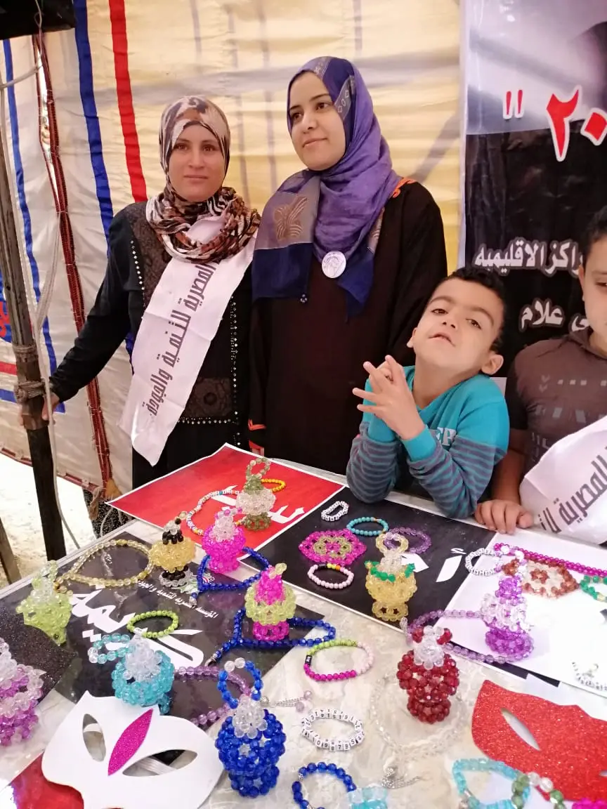 Photograph 31 from: The Foundation Exhibits Handicrafts Made by the Children and Families It Trained