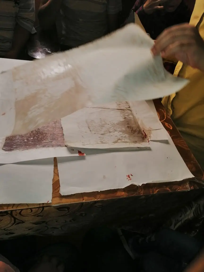 Photograph 2 from: Come and print with us