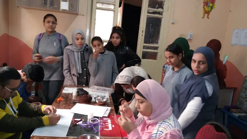 صورة 8 من: زياره مدرسه الشهيد وائل طاحون ويوم الاشغال اليدويه