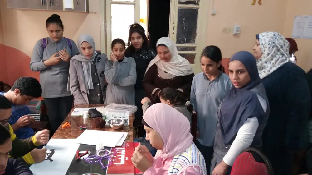 صورة 11 من: زياره مدرسه الشهيد وائل طاحون ويوم الاشغال اليدويه