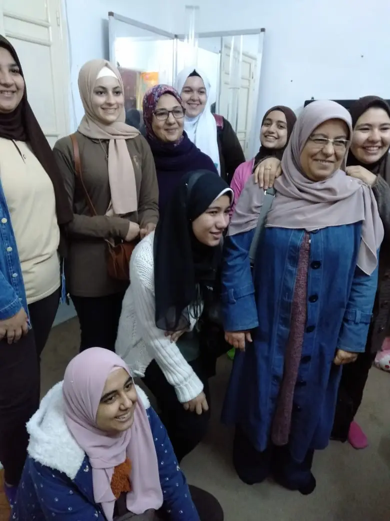 Photograph 3 from: Kafr El-Zayat Girls' Secondary School Visits the Foundation