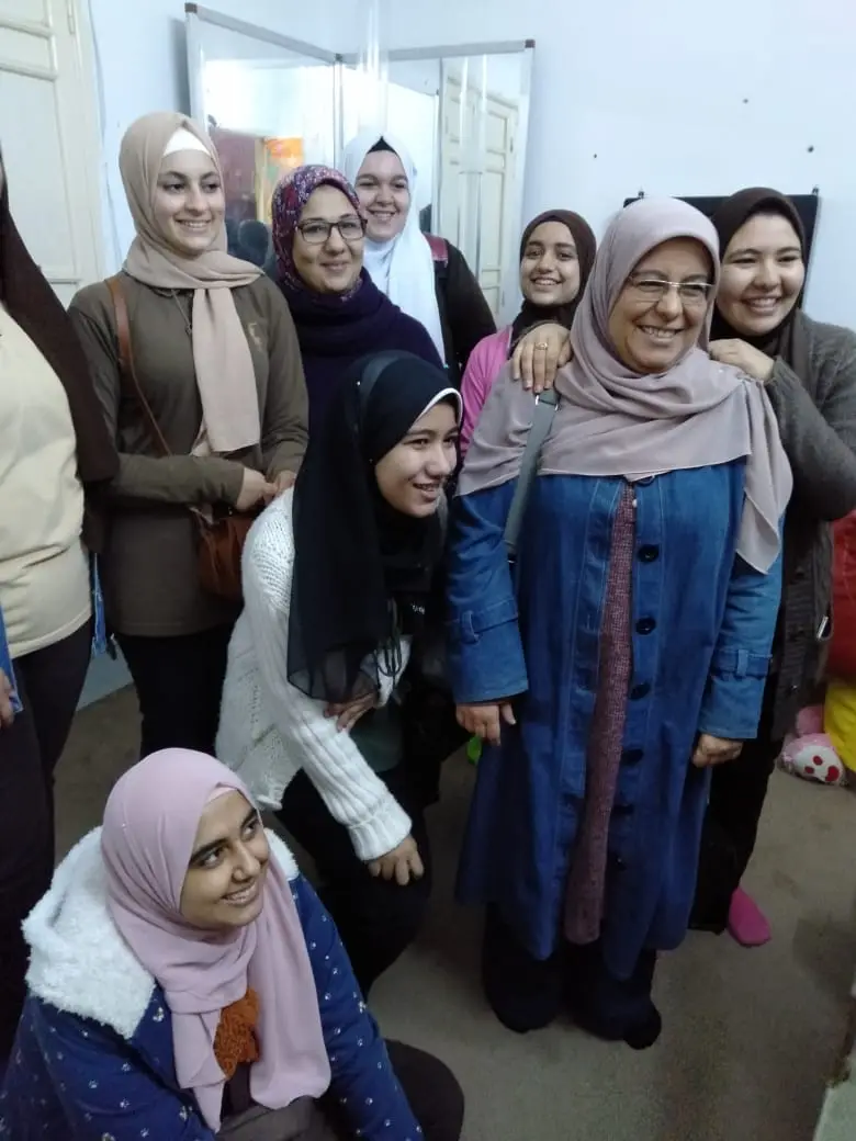 Photograph 1 from: Kafr El-Zayat Girls' Secondary School Visits the Foundation