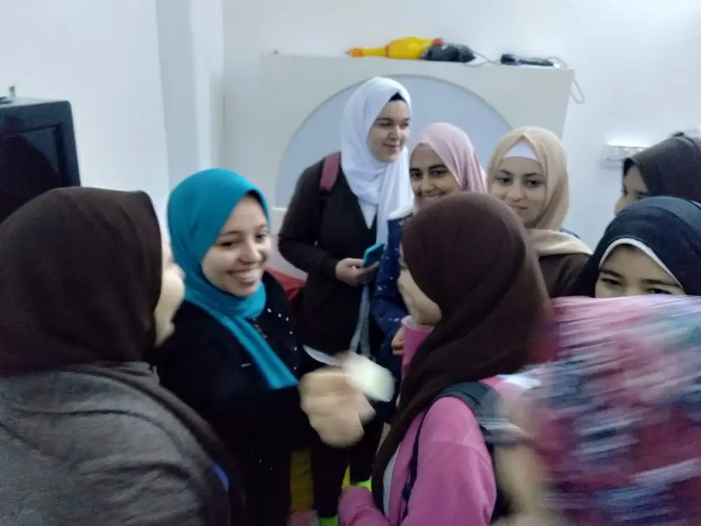 Photograph 7 from: Kafr El-Zayat Girls' Secondary School Visits the Foundation