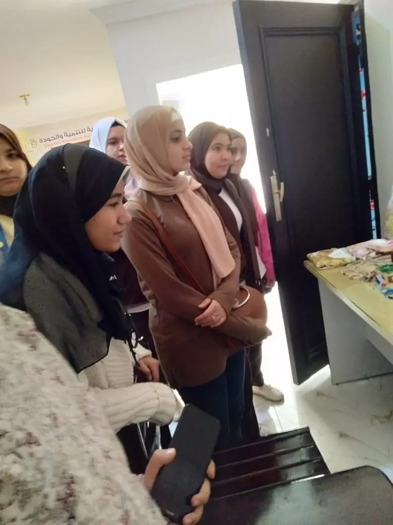 Photograph 10 from: Kafr El-Zayat Girls' Secondary School Visits the Foundation