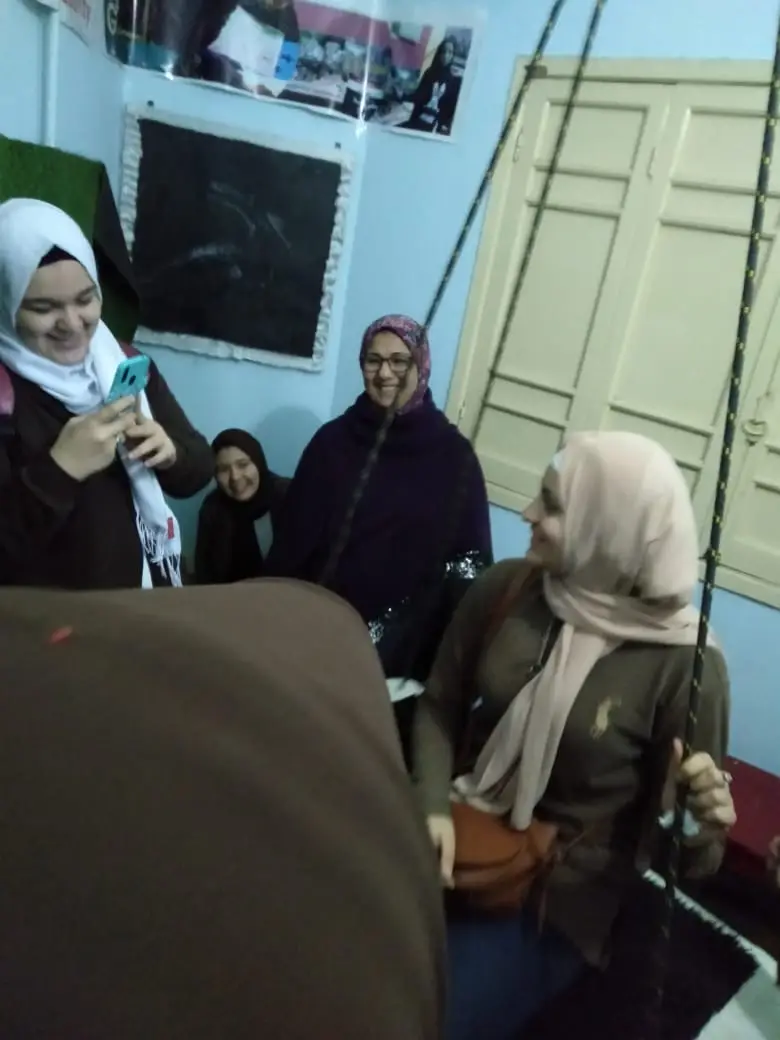 Photograph 14 from: Kafr El-Zayat Girls' Secondary School Visits the Foundation