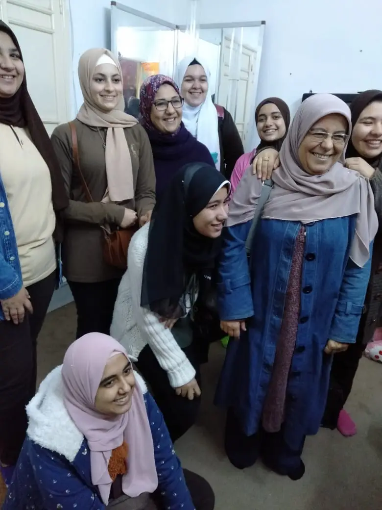 Photograph 16 from: Kafr El-Zayat Girls' Secondary School Visits the Foundation