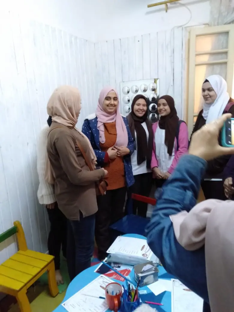 Photograph 17 from: Kafr El-Zayat Girls' Secondary School Visits the Foundation