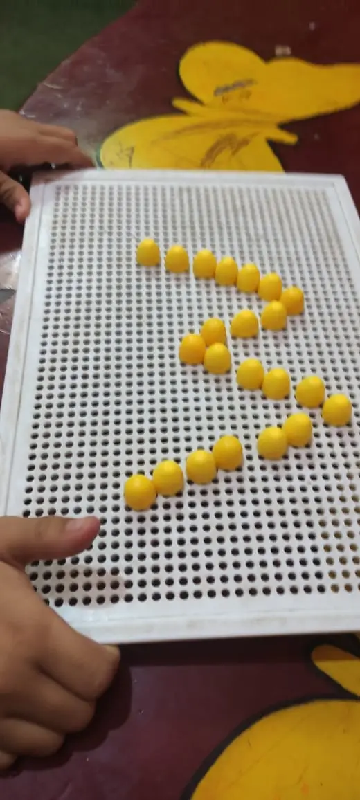 Developing Writing Skills with a Pin Puzzle