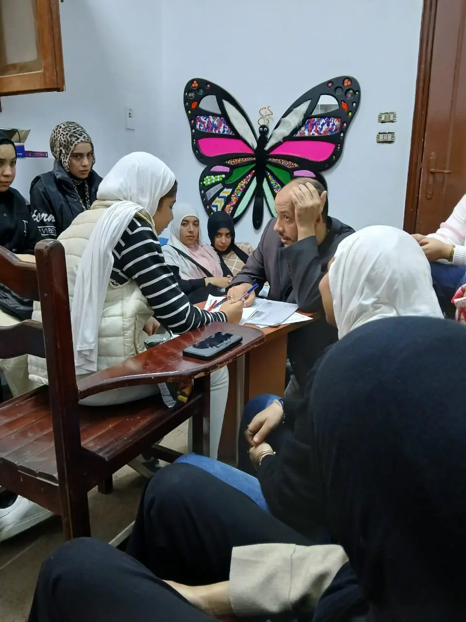 Photograph 2 from: Training at the Tanta branch