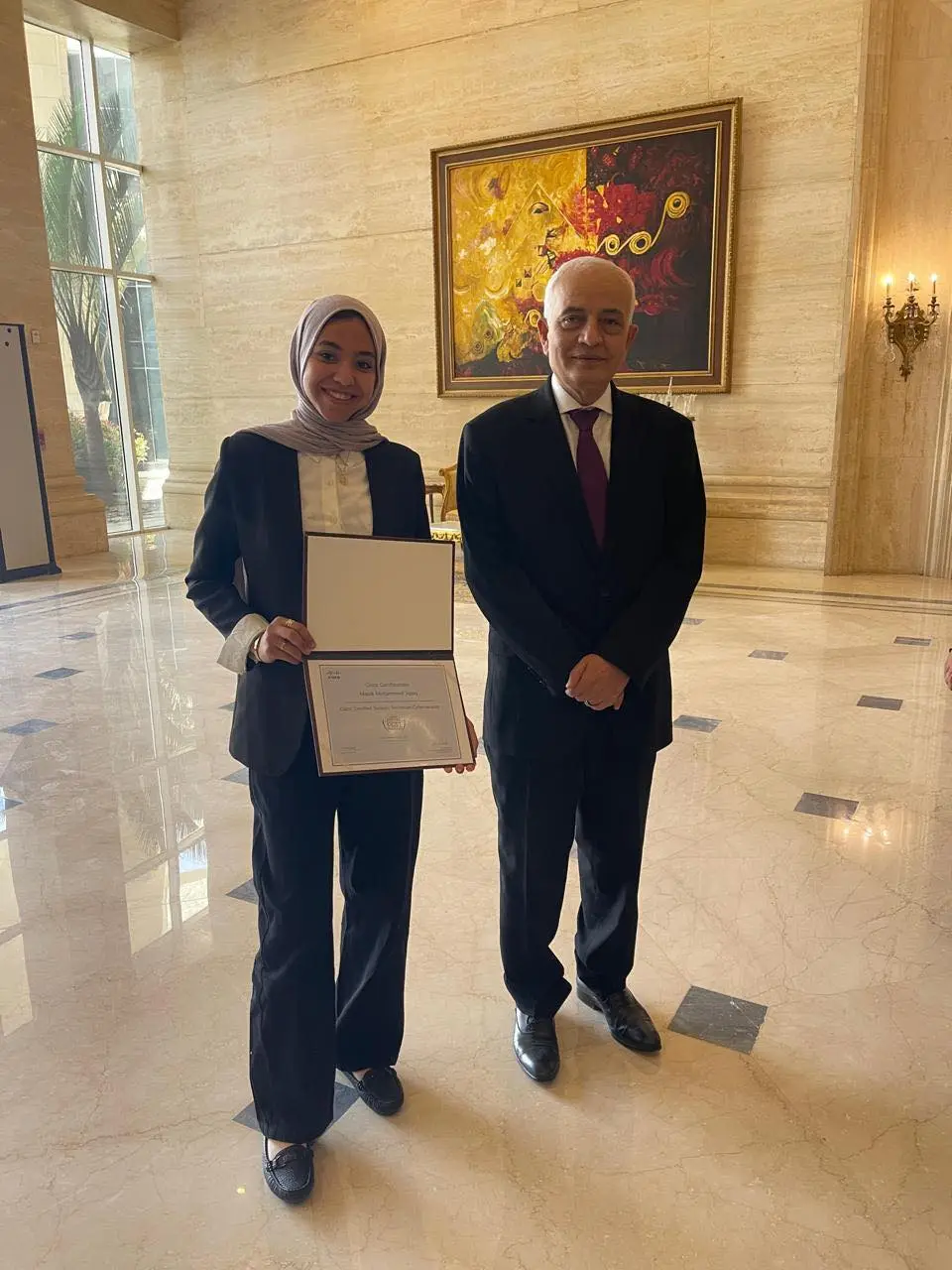Photograph 1 from: Honouring Dr Reda Hegazy and Al Ryada University…