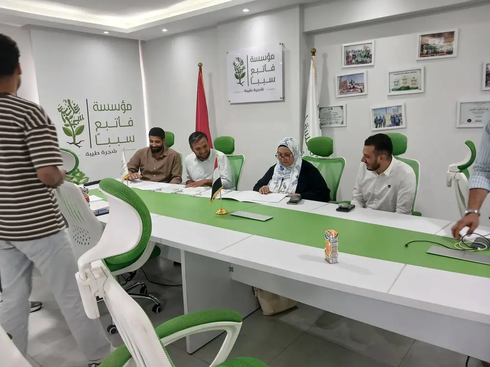 Photograph 2 from: Cooperation Protocol with the Fattabaa Sababa Foundation